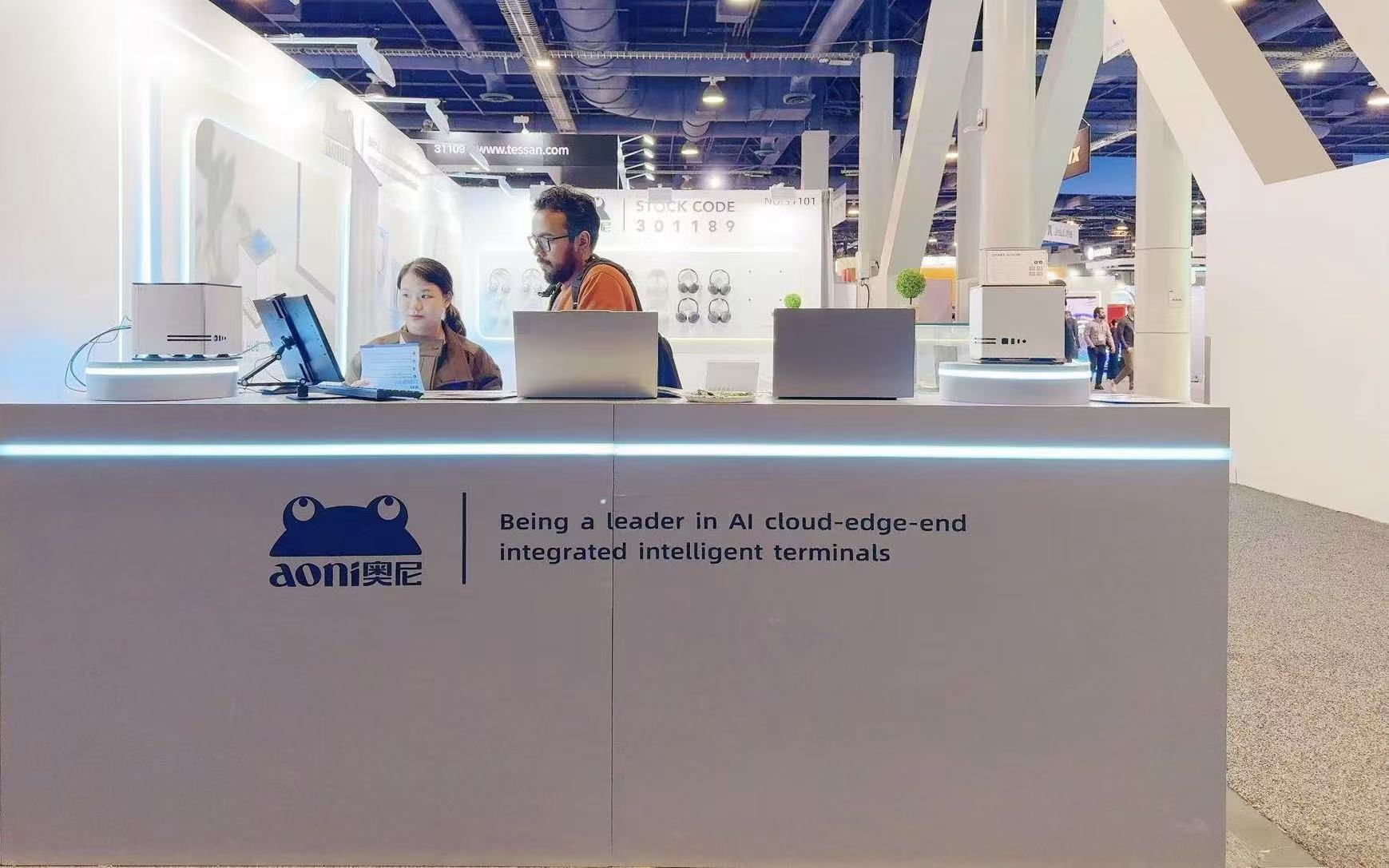 奥尼电子携SMART AI HUB及音视频产品亮相2026 CES